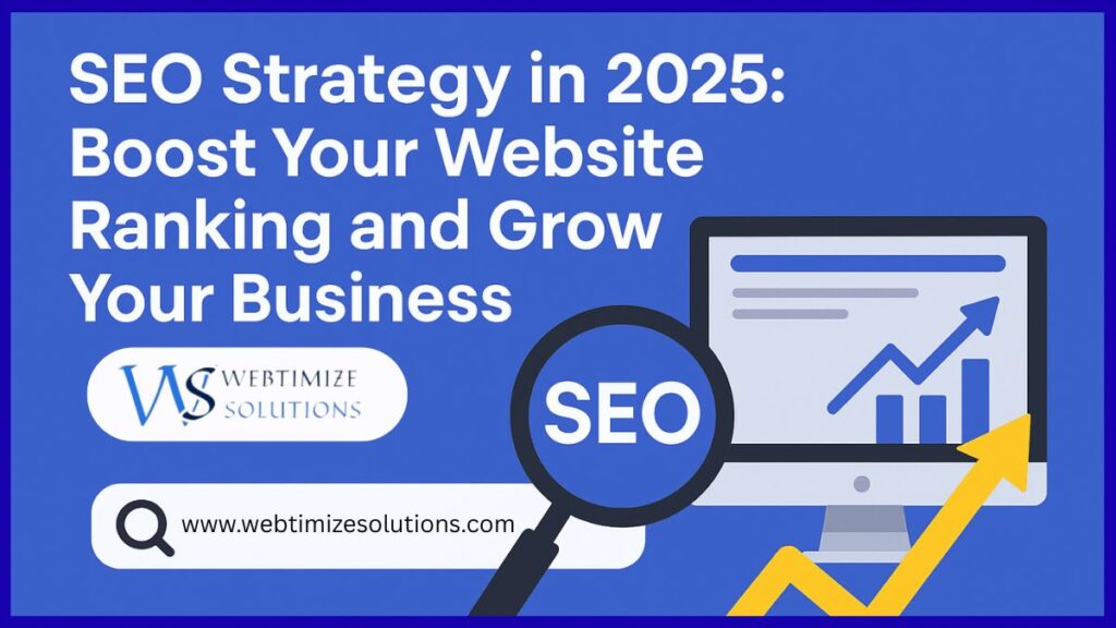 SEO strategy 2025 infographic