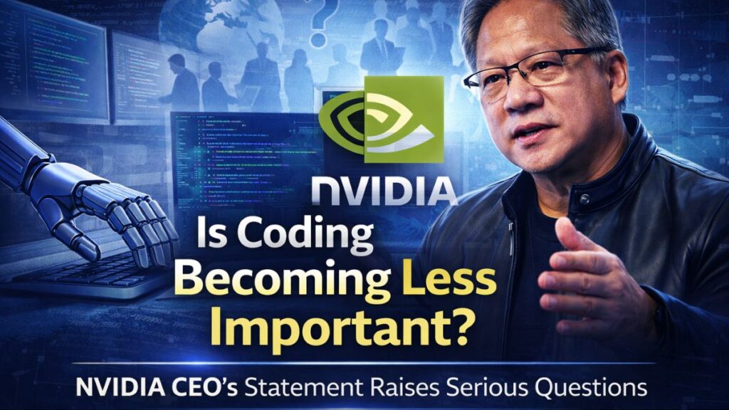 Is Coding Becoming Less Important? NVIDIA CEO’s Statement Raises Serious Questions