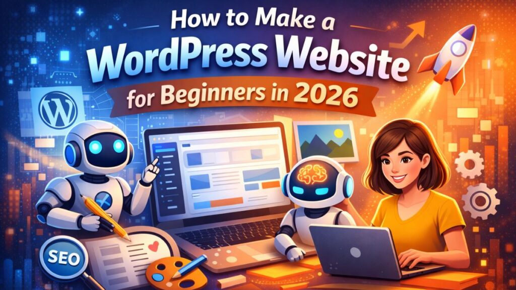 How beginners can build a WordPress website without coding in 2026
