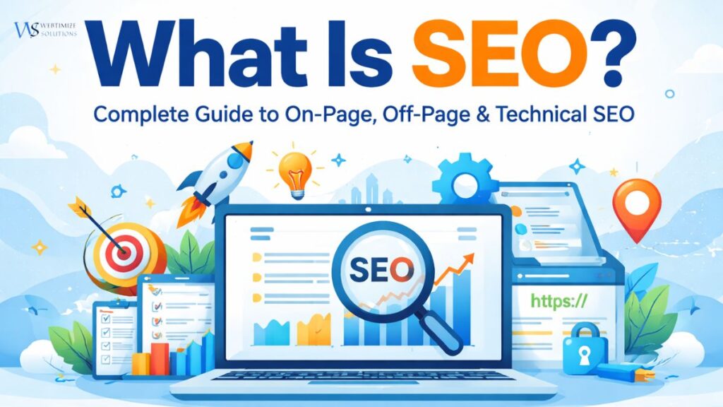 What Is SEO? Complete Guide to On-Page, Off-Page & Technical SEO (2026)