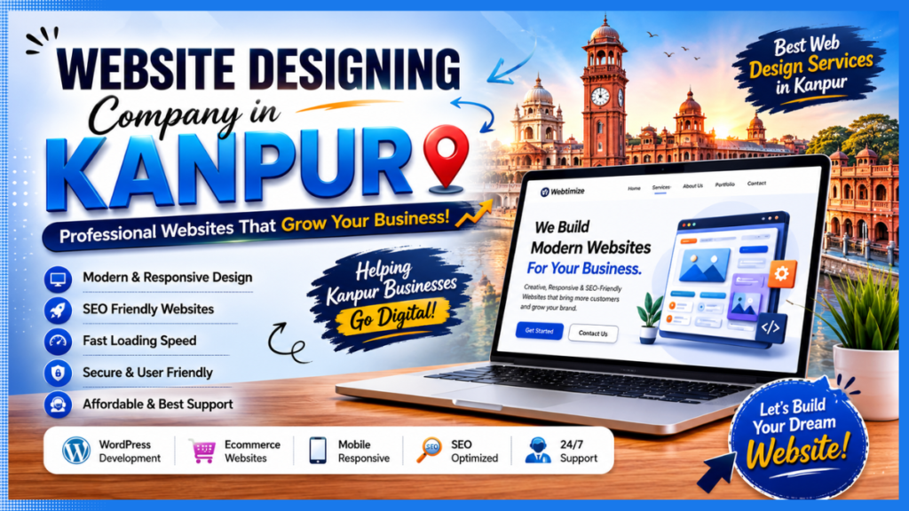 professional website development services in kanpur